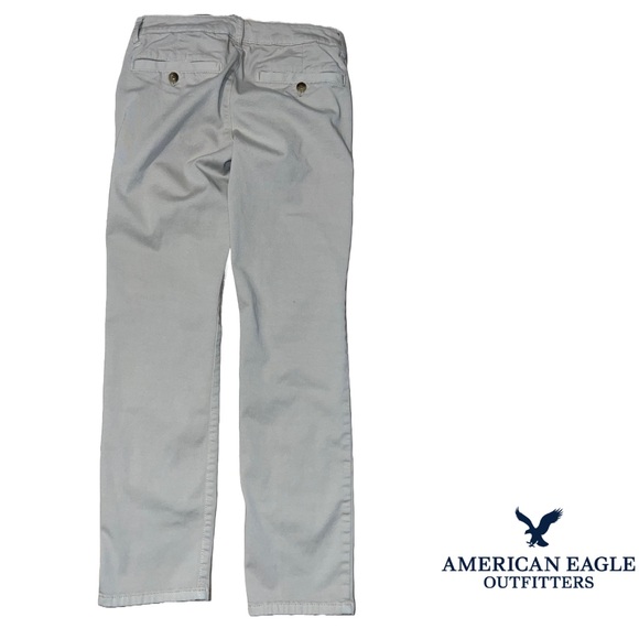 American Eagle | Super Stretch | Tan Cargo Jeans | Size 4 - Picture 2 of 4
